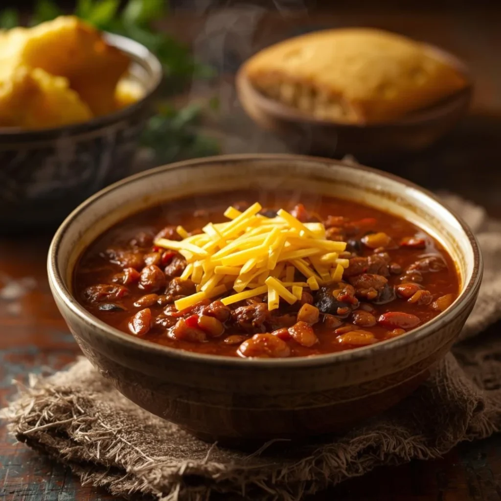 Classic Chili with Cornbread