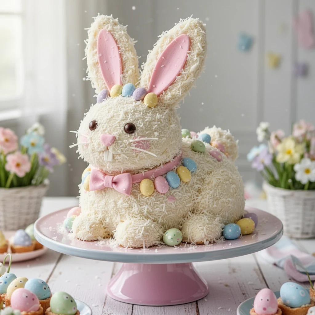 Coconut Bunny Cake