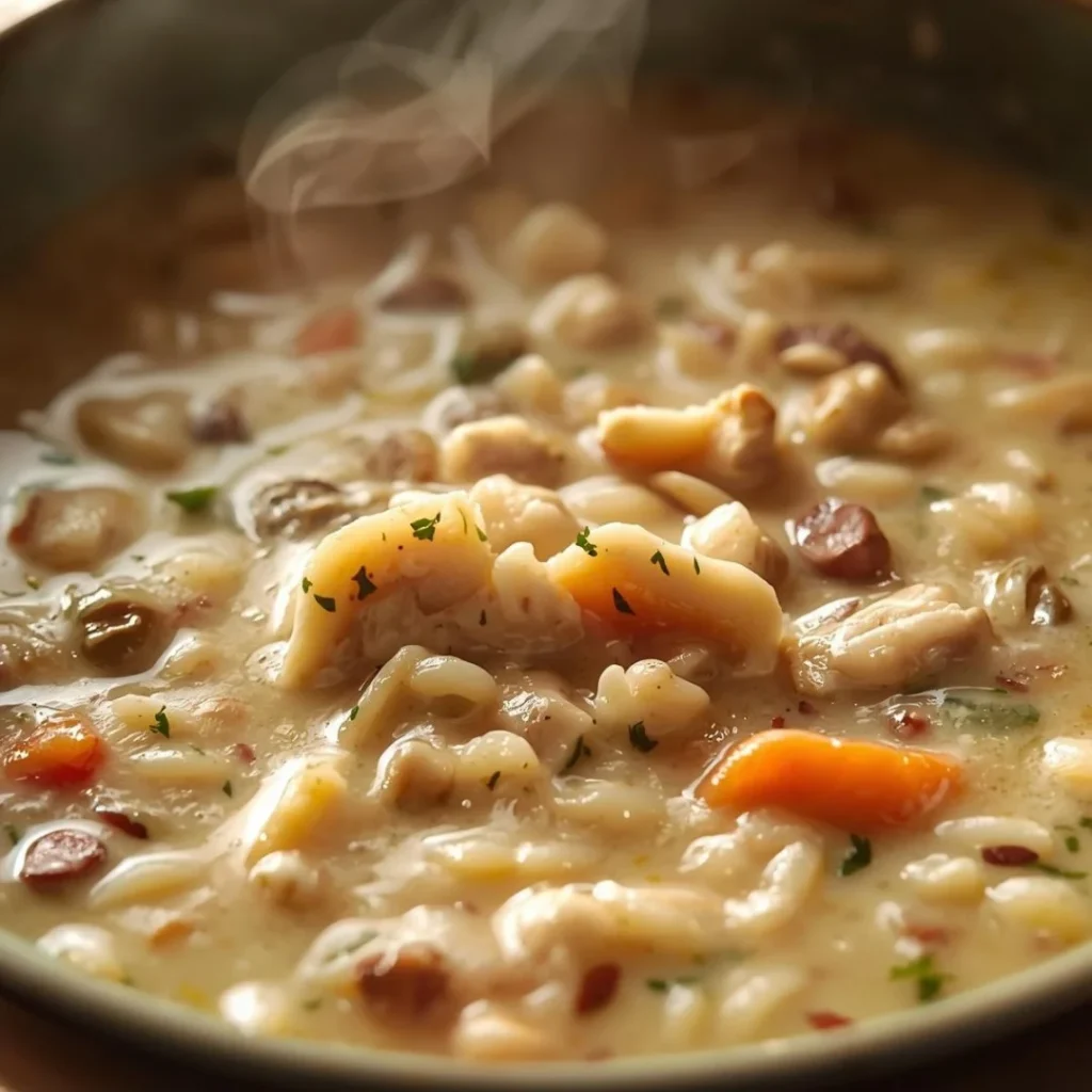 Creamy Chicken and Wild Rice Soup