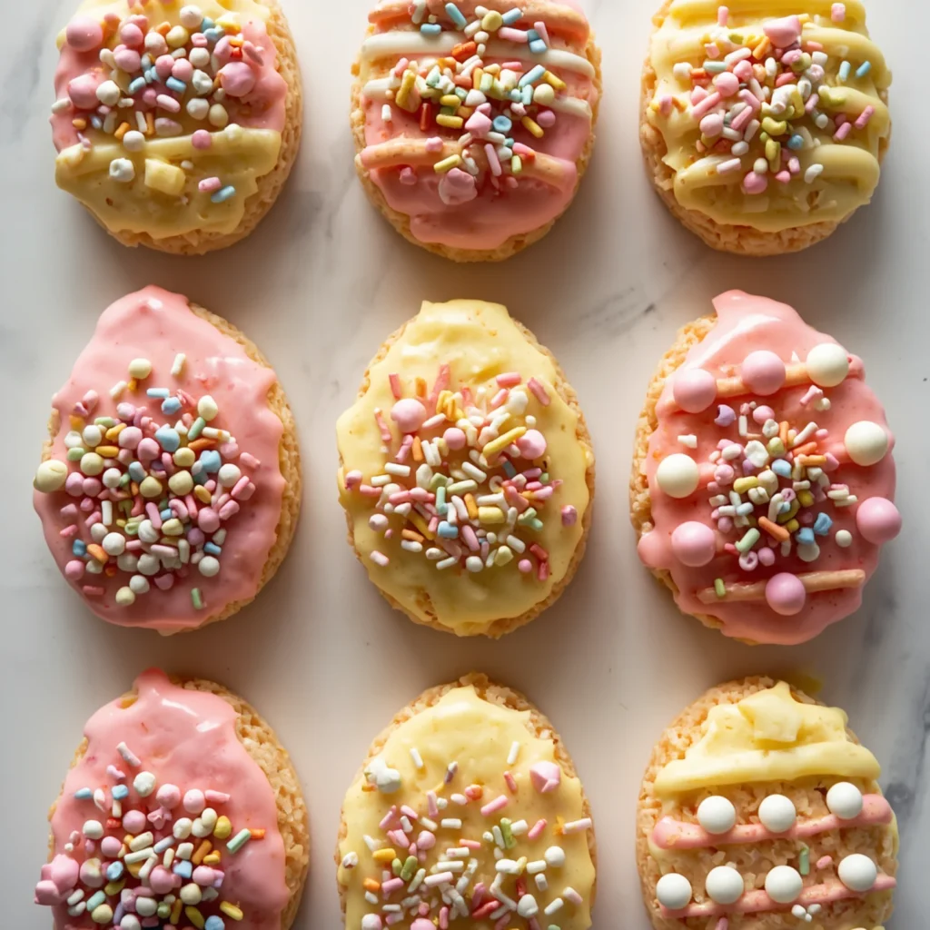 Easter Egg Rice Krispies Treats