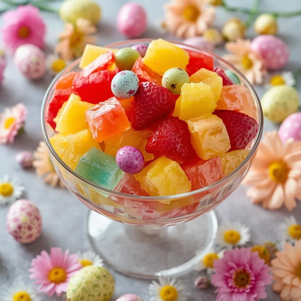 Easter Jello Fruit Salad