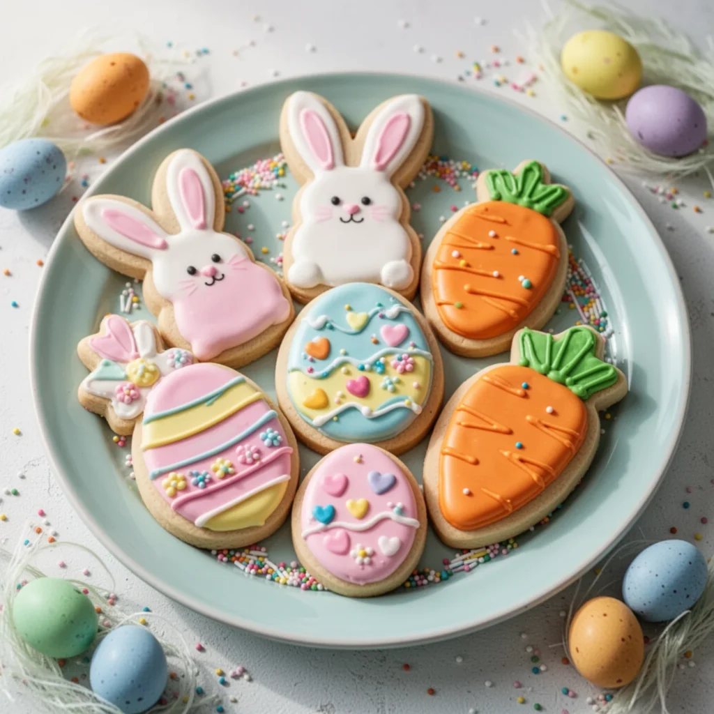 Easter Sugar Cookies with Royal Icing