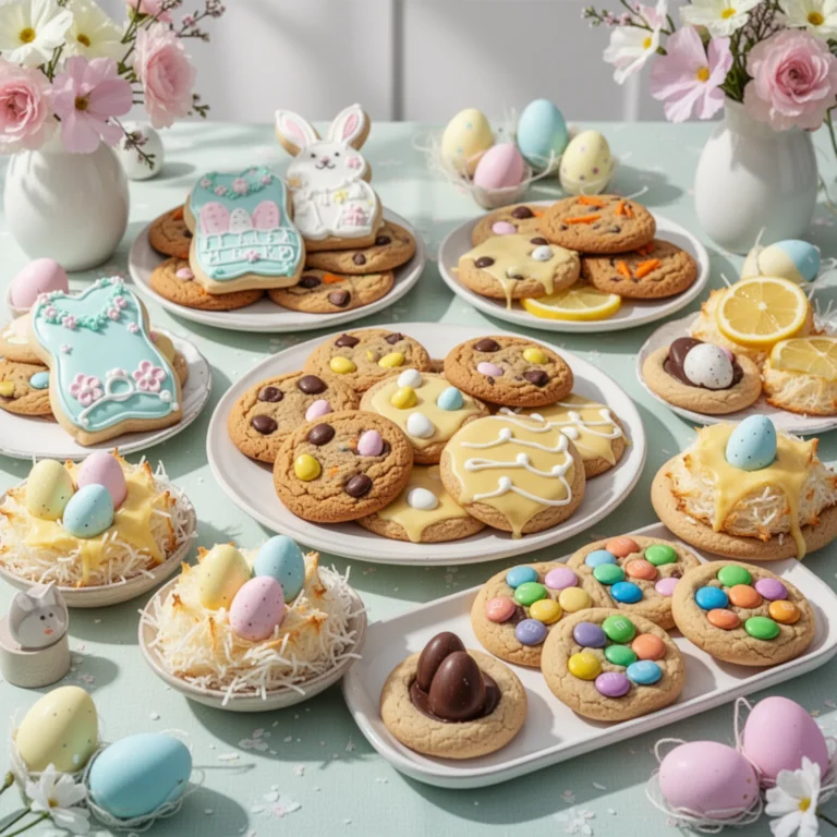 Easter cookie dessert