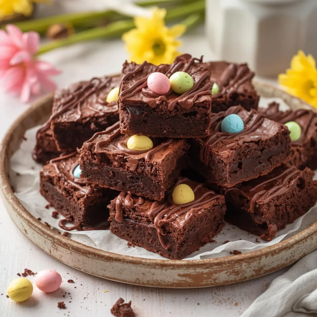 Eggless Chocolate Brownies