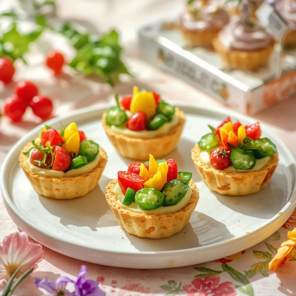 Garden Veggie Tartlets