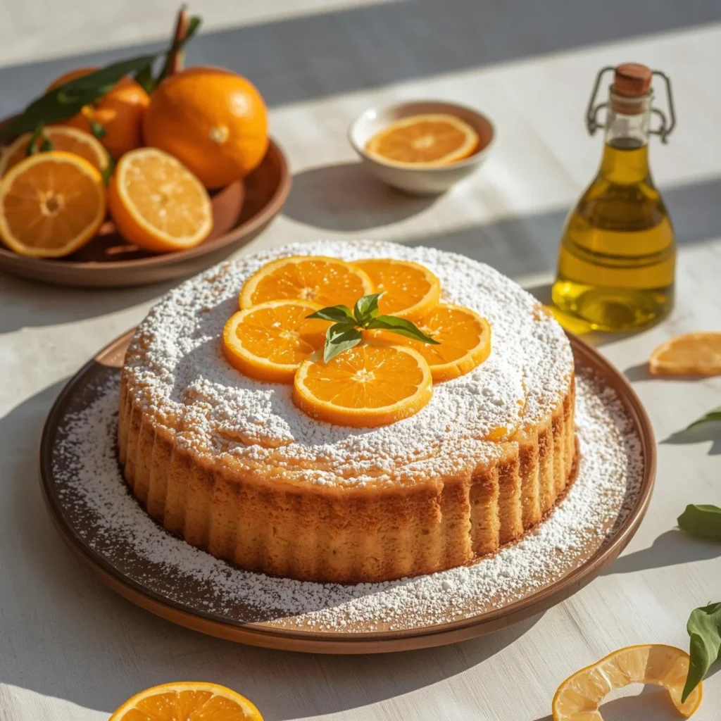 Greek Orange Olive Oil Cake