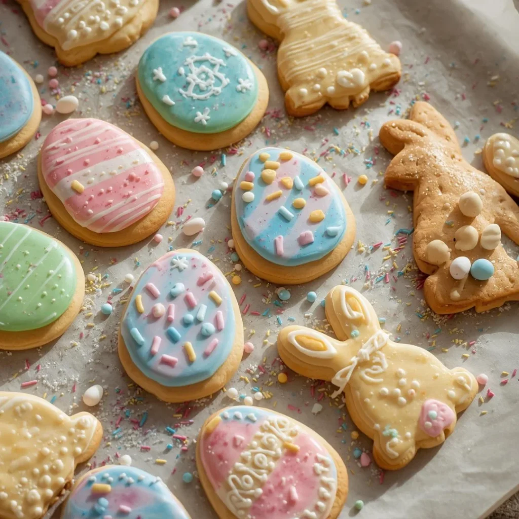Homemade Easter Sugar Cookies