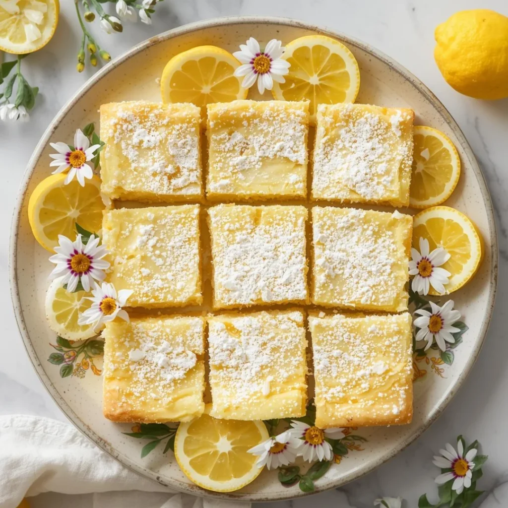 Homemade Lemon Easter Bars
