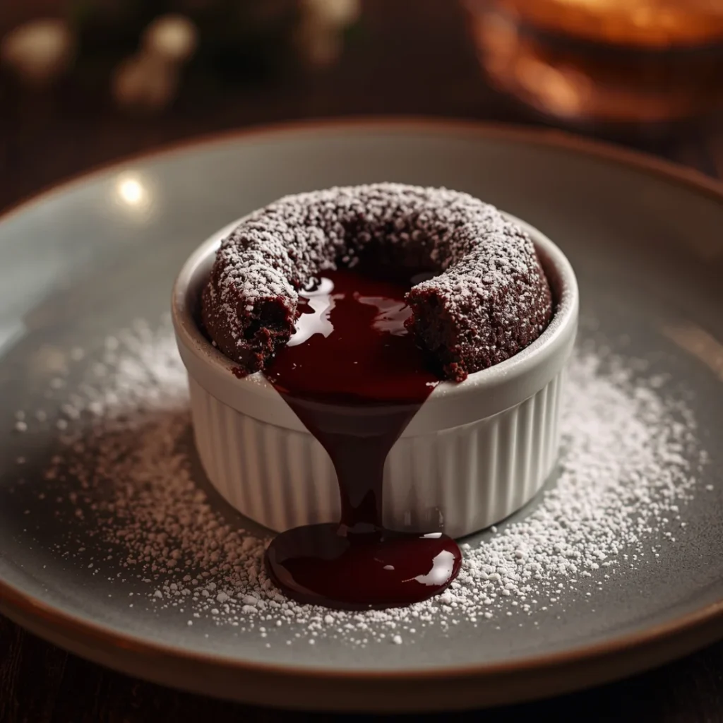 Individual Chocolate Lava Cakes