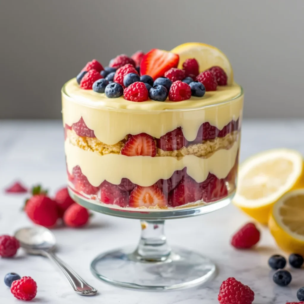 Lemon Berry Trifle