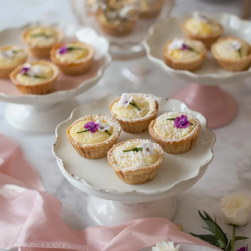 Lemon Ricotta Tartlets