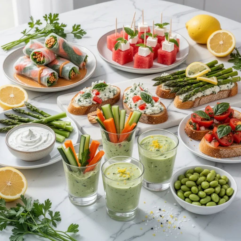Light Spring Appetizers