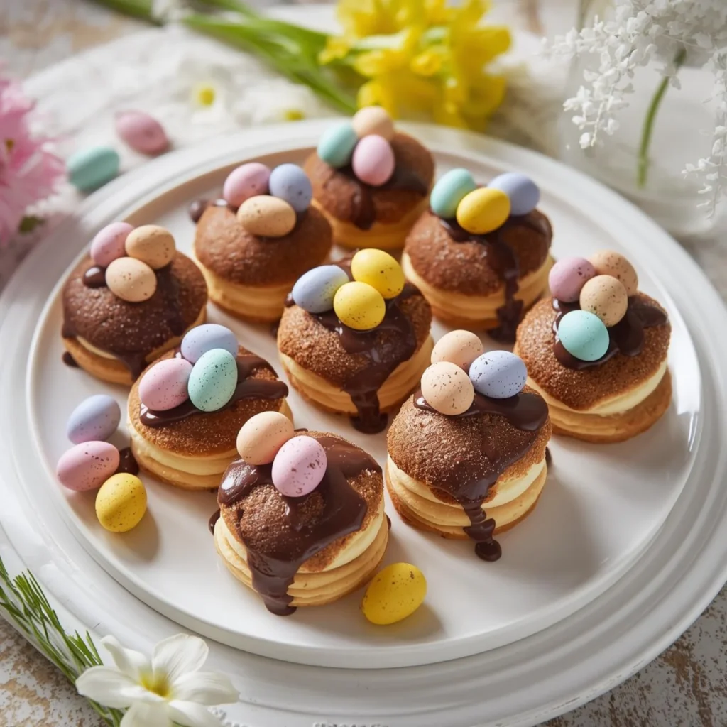 Mini Easter Egg Eclairs