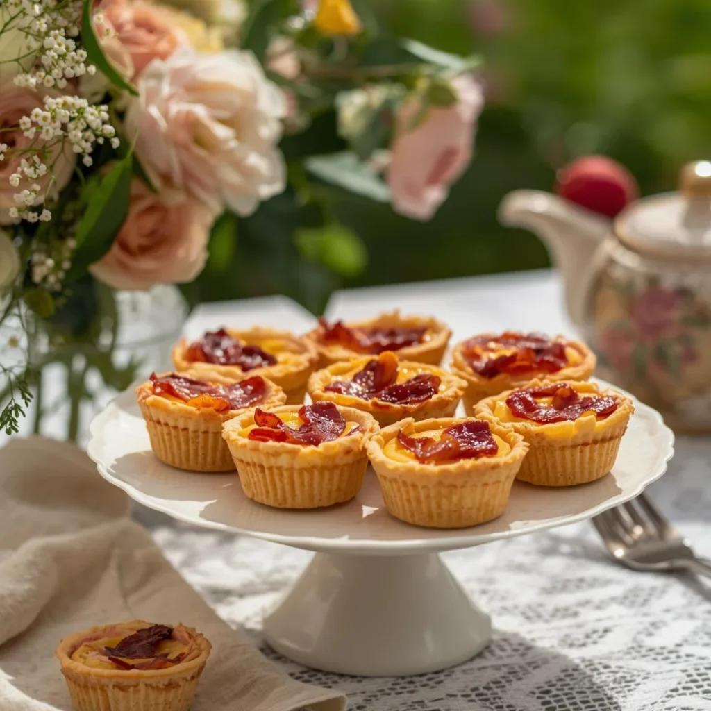 Mini Quiche Lorraine Bites