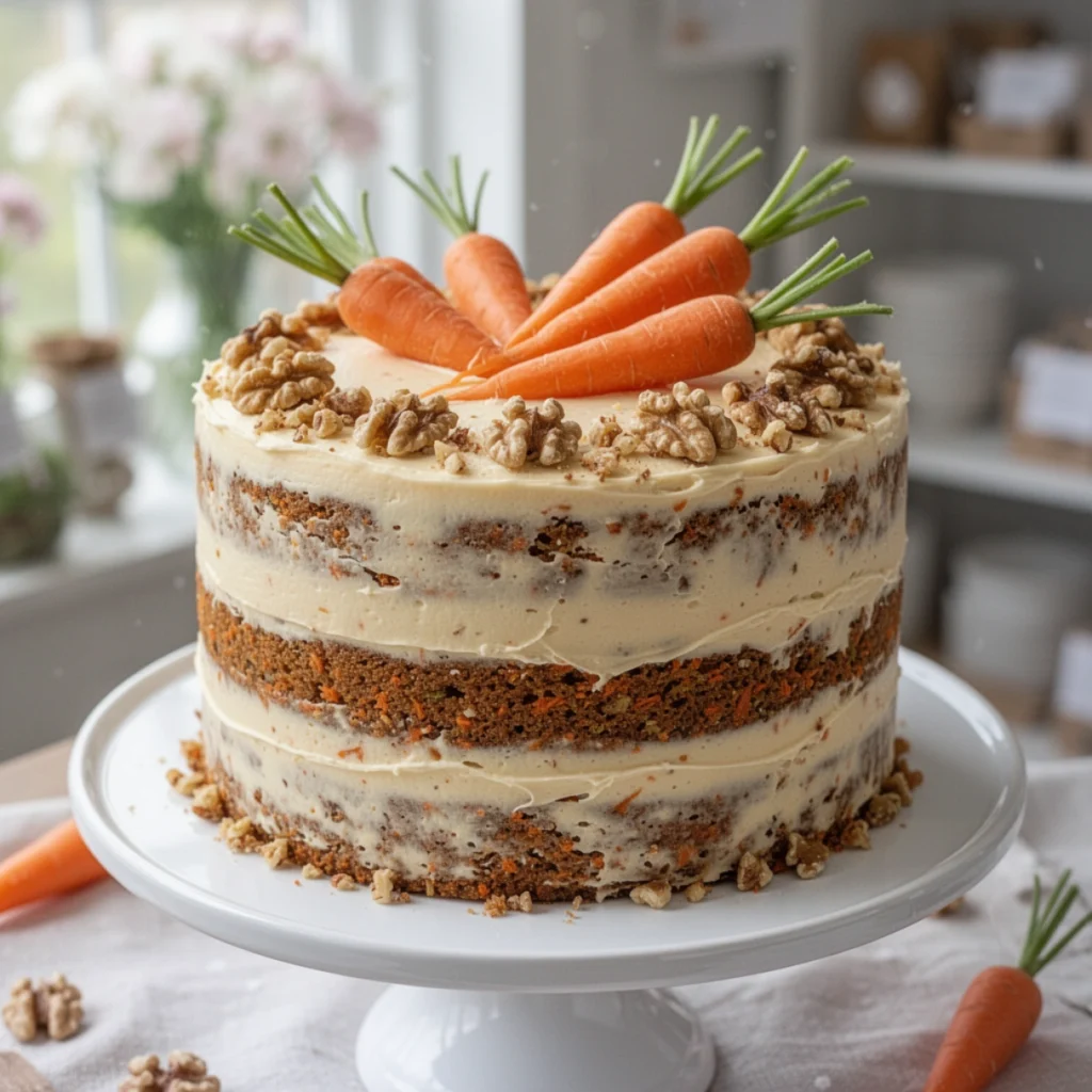 Naked Carrot Layer Cake