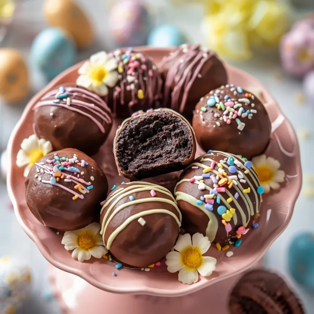 Oreo Easter Truffles