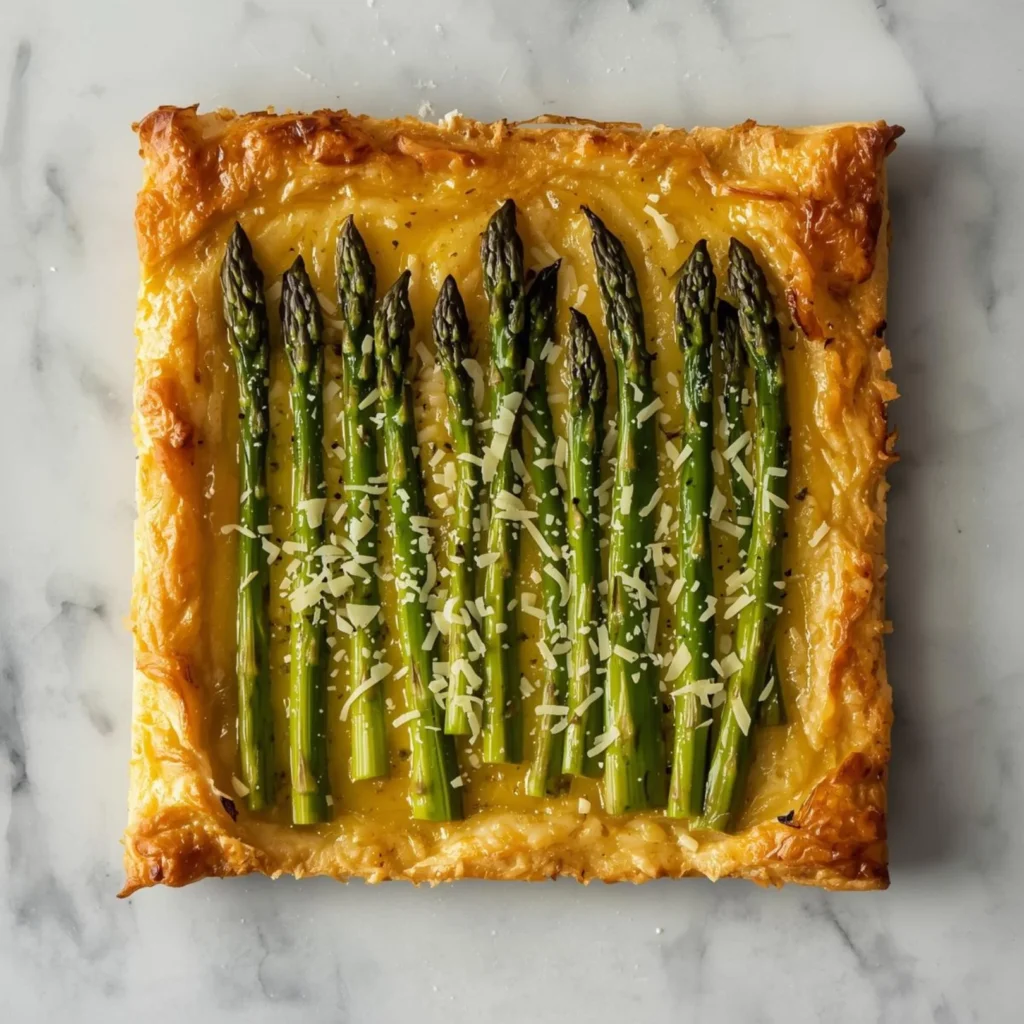 Parmesan Asparagus Tart