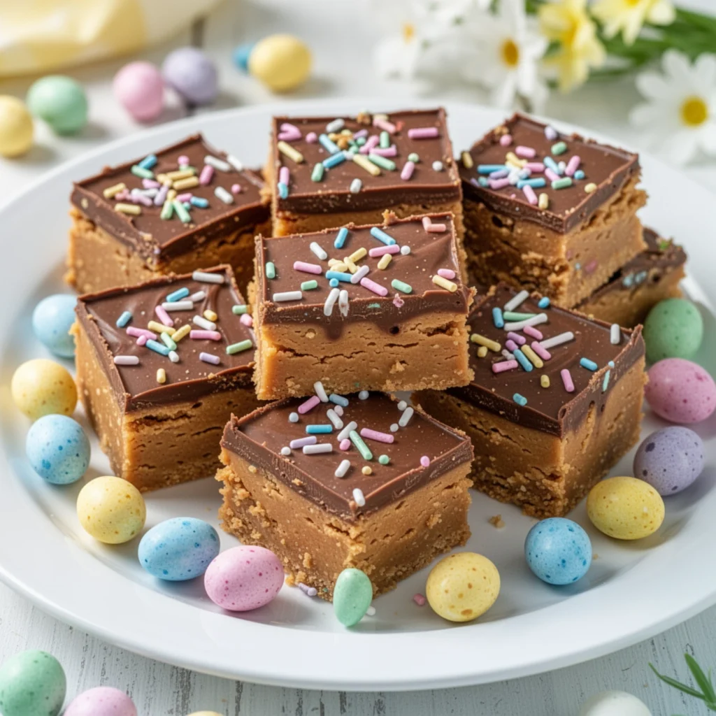 Peanut Butter Easter Bars