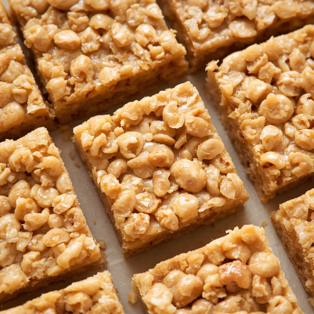 Peanut Butter Rice Krispies Bars
