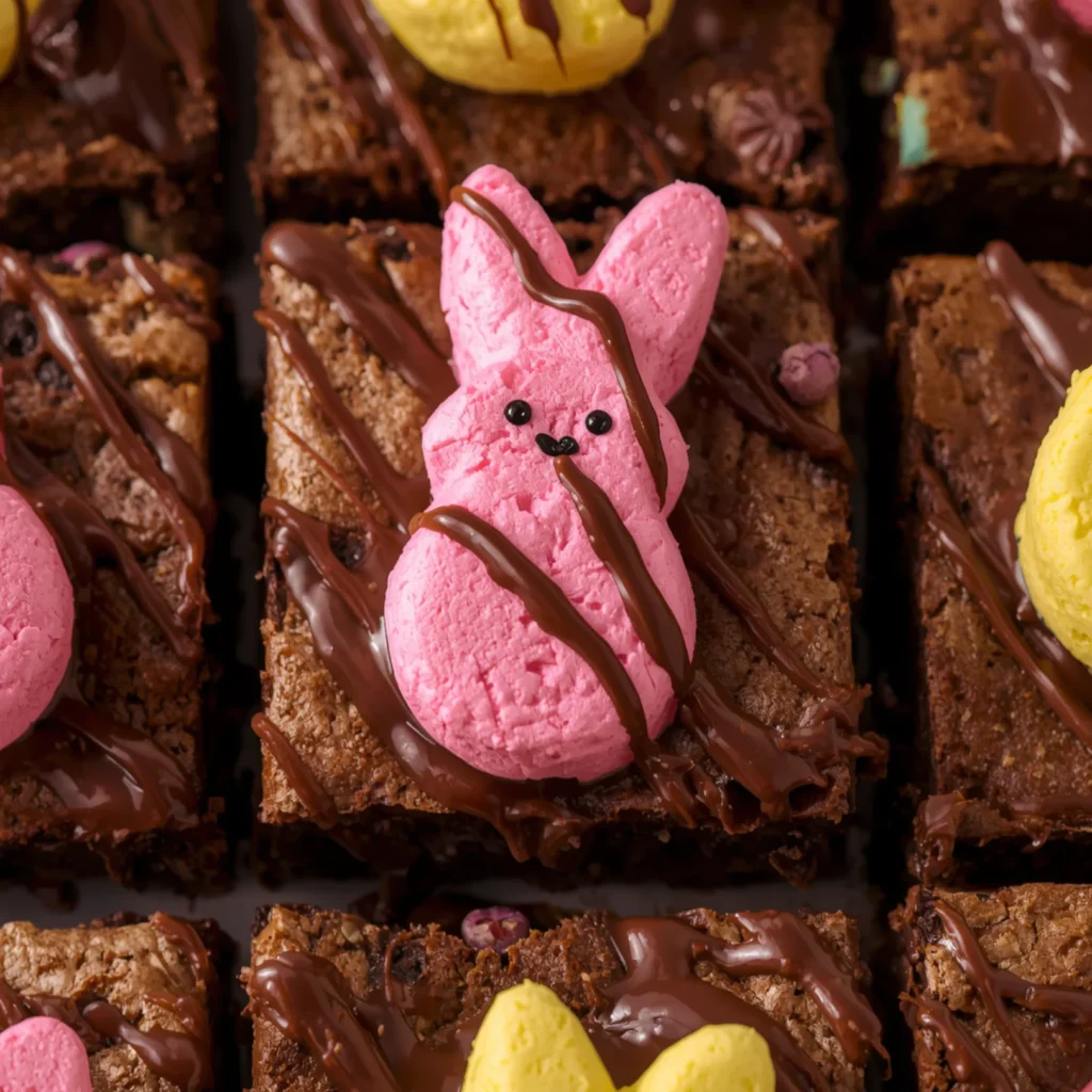 Peeps Brownie Toppers