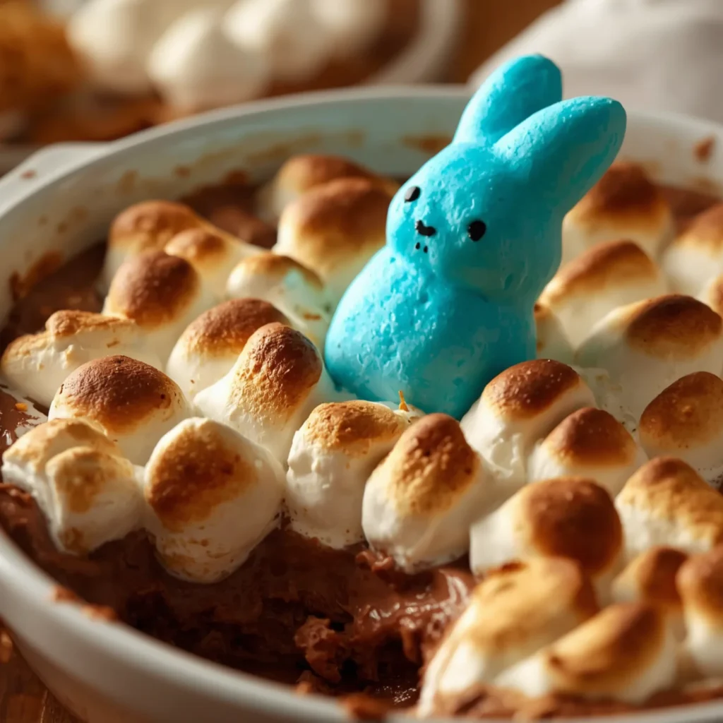 Peeps Smores Dip