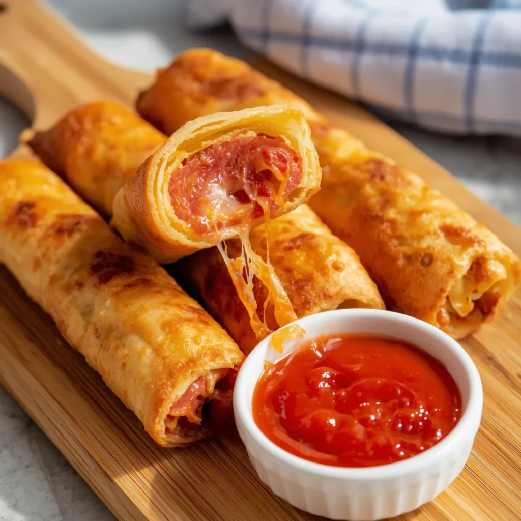 Pizza Spring Roll Sticks