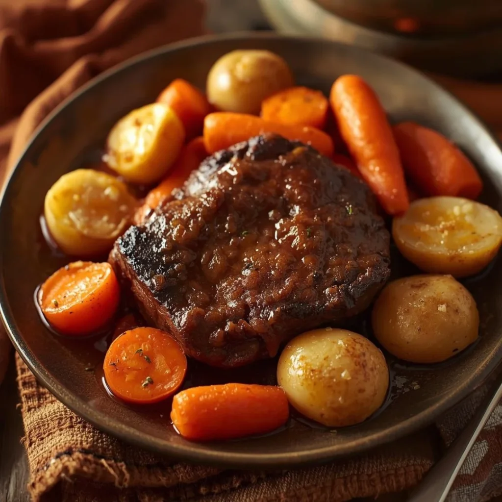 Pot Roast with Carrots and Potatoes