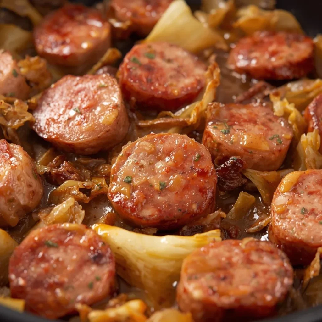 Sausage and Cabbage Skillet