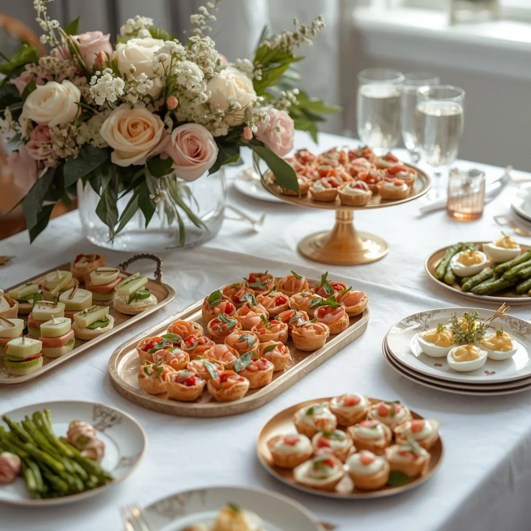 Spring Bridal Shower Appetizers
