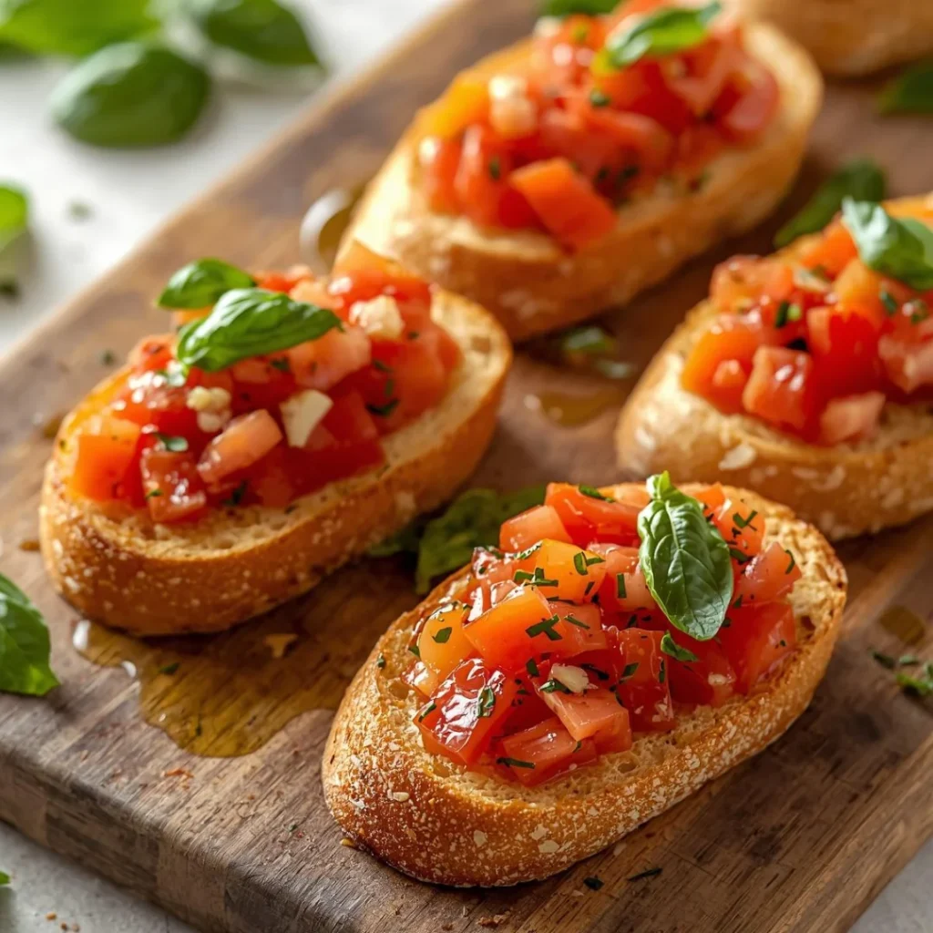 Tomato Basil Bruschetta