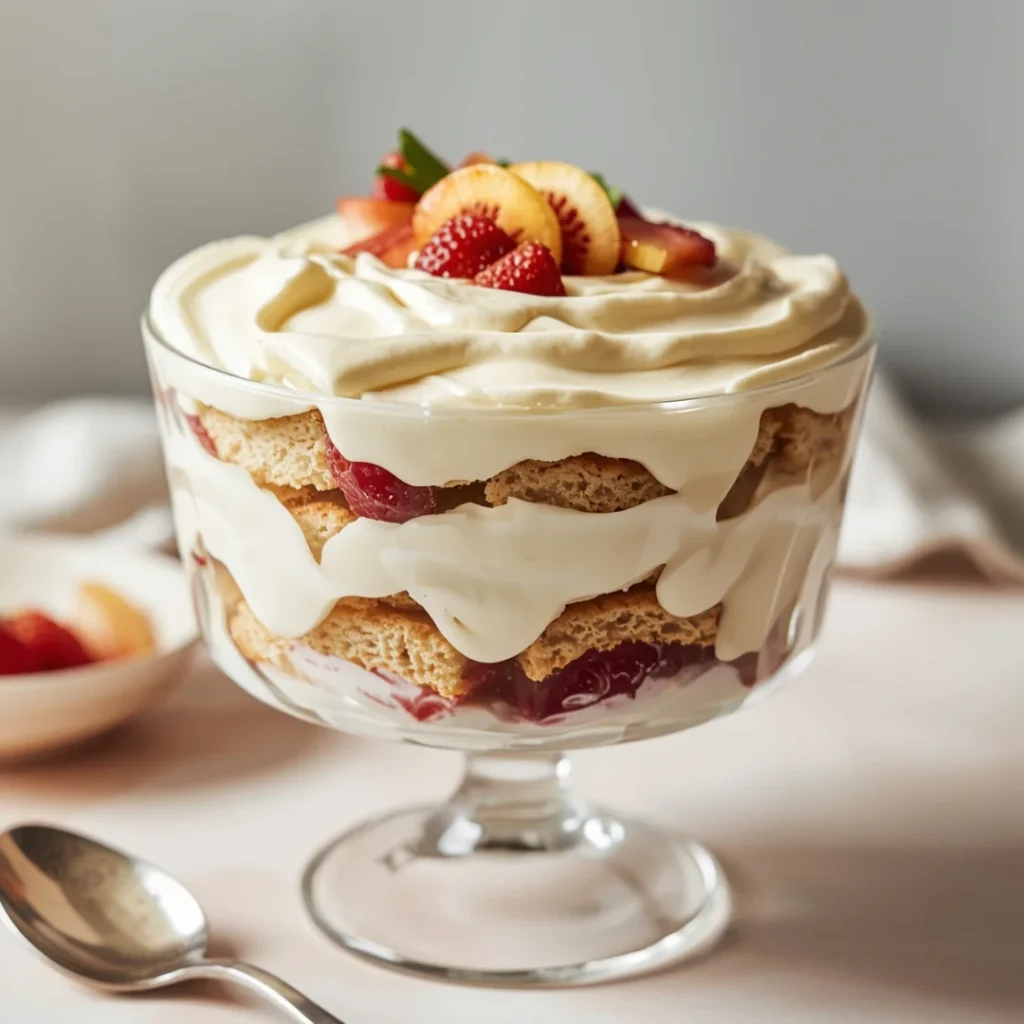 Vanilla Custard Trifle