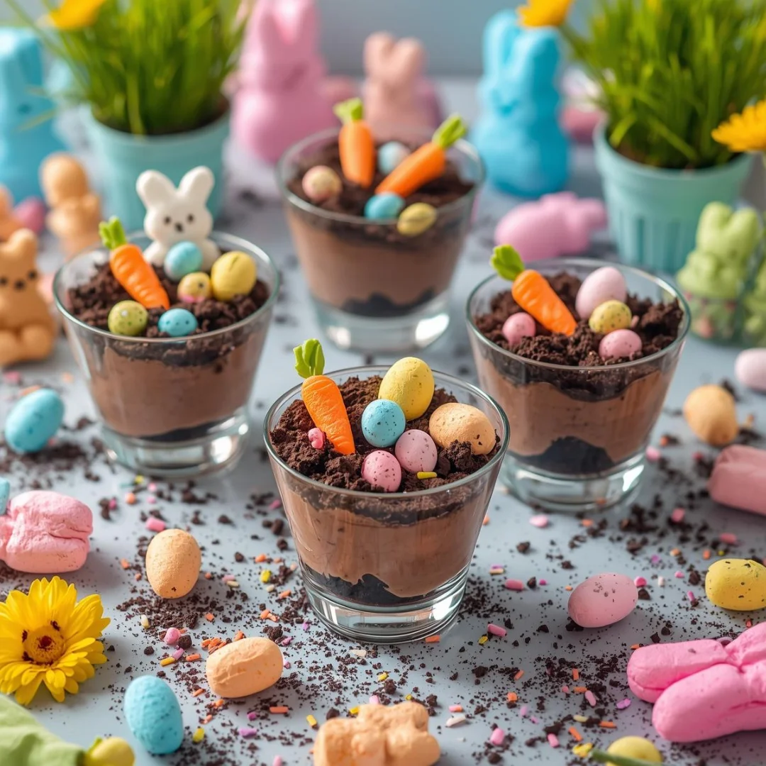 cute dirt cup desserts