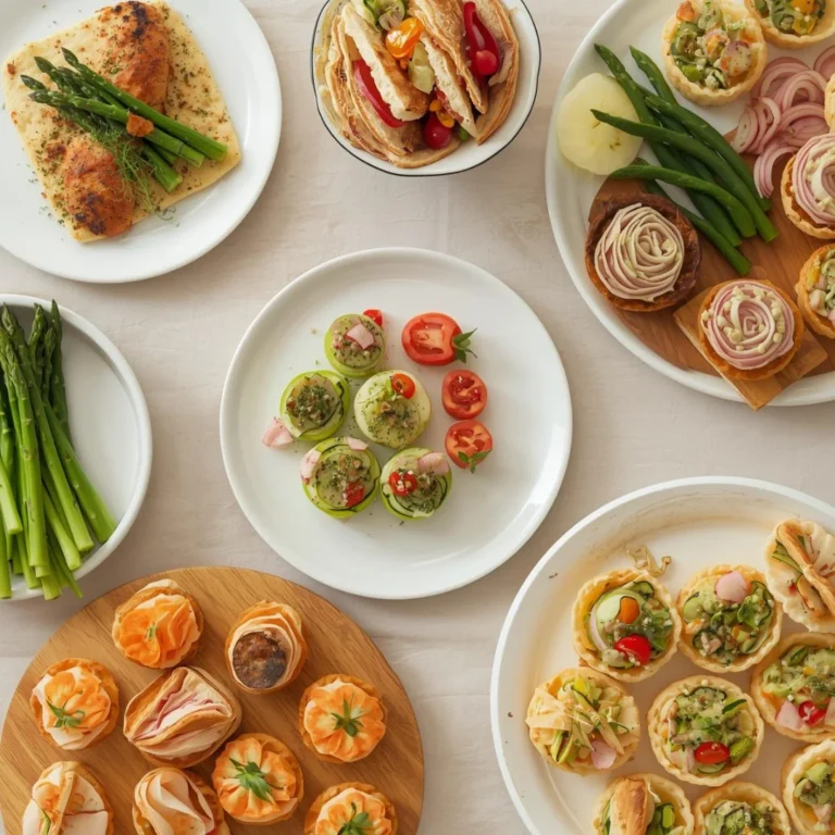 Spring veggie appetizer