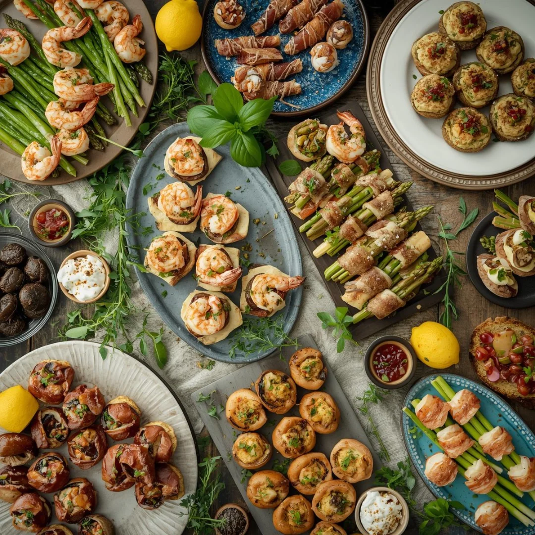 savory spring appetizers