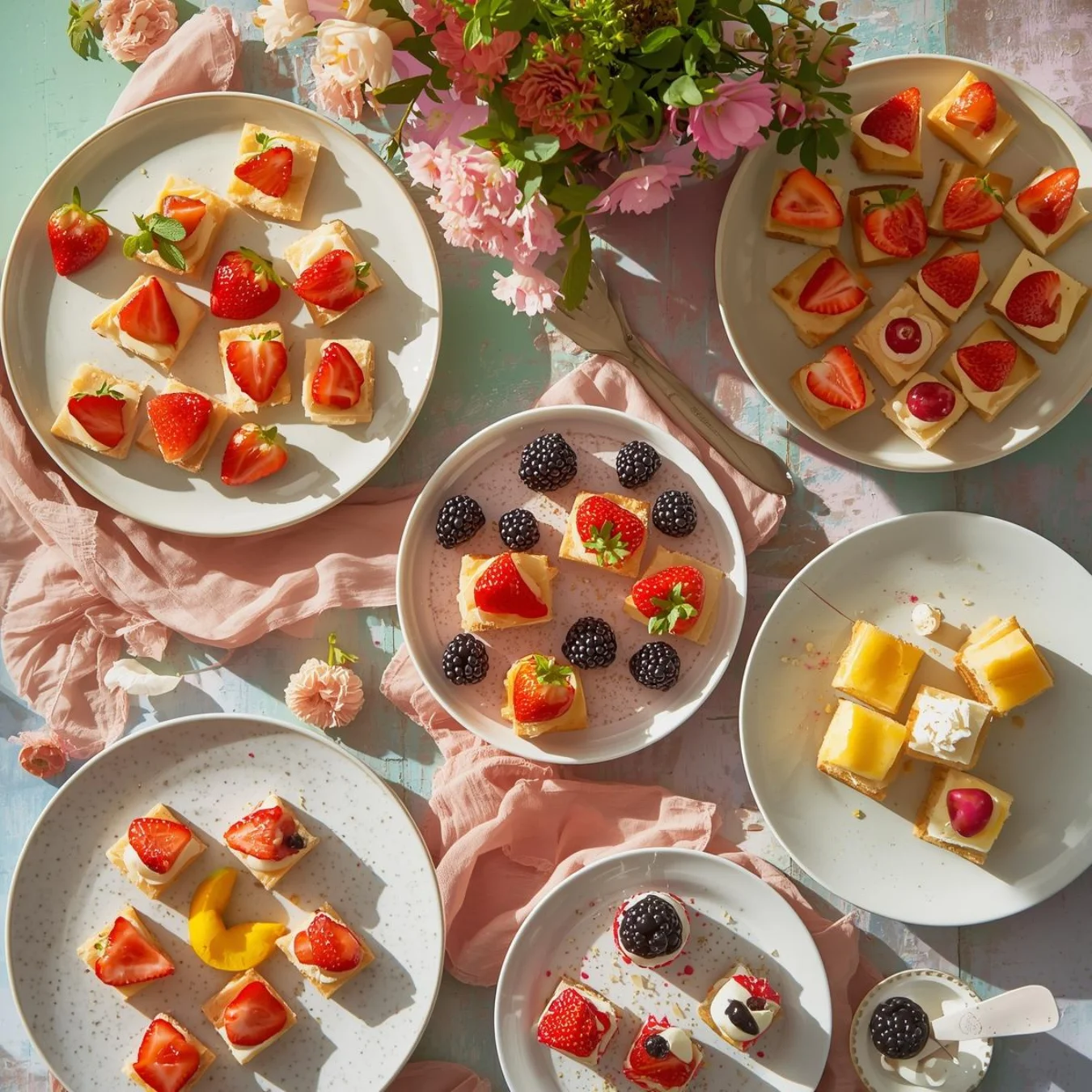 spring dessert appetizer