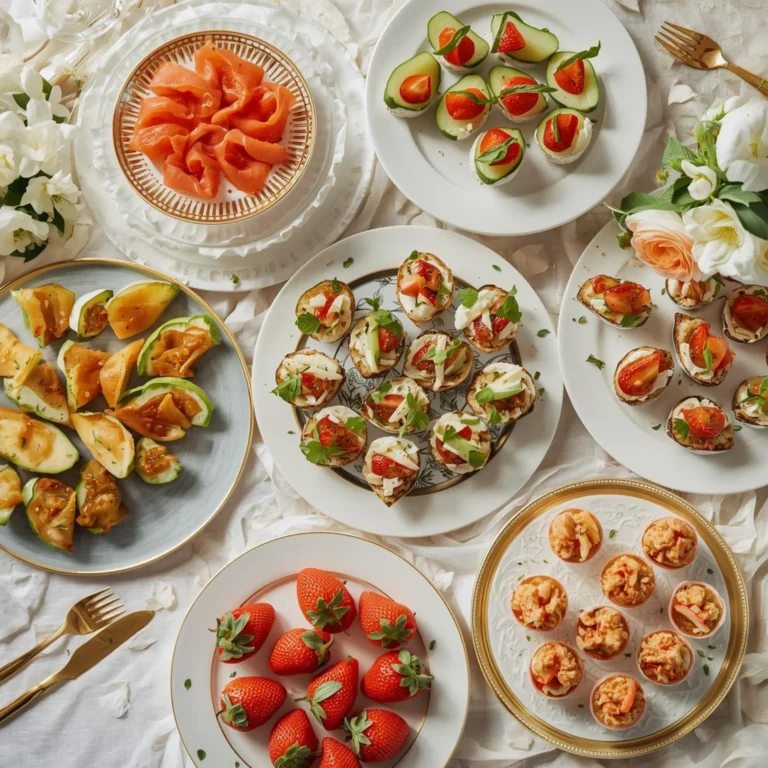 spring wedding appetizer