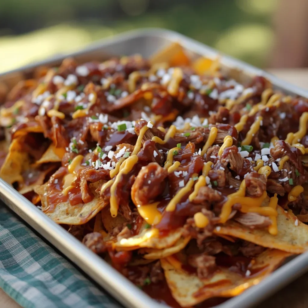 BBQ Pulled Pork Nachos