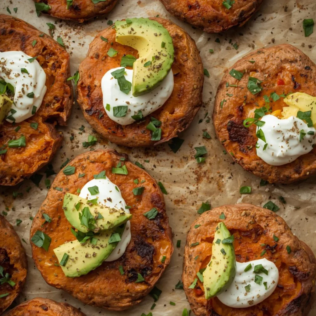 Baked Sweet Potato Rounds
