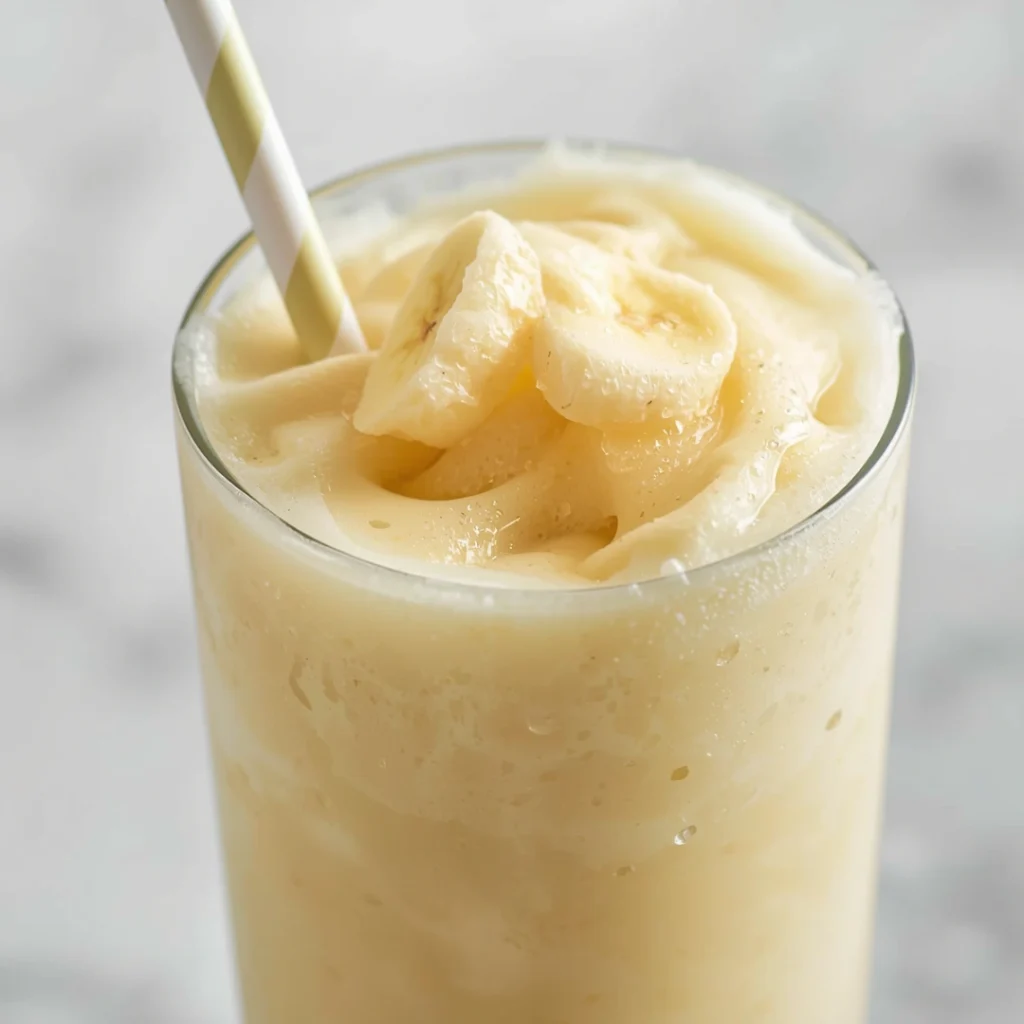 Banana Frozen Smoothie