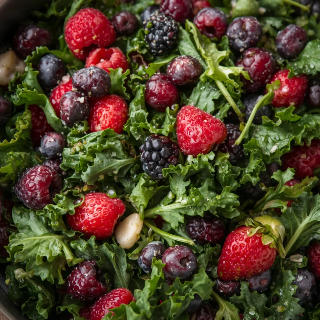 Berry Kale Salad