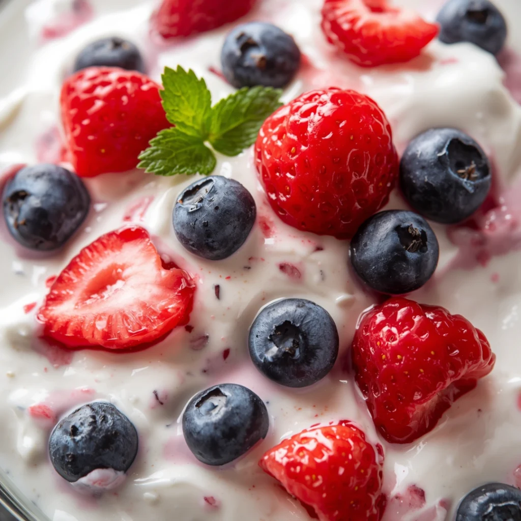 Berry Yogurt Salad