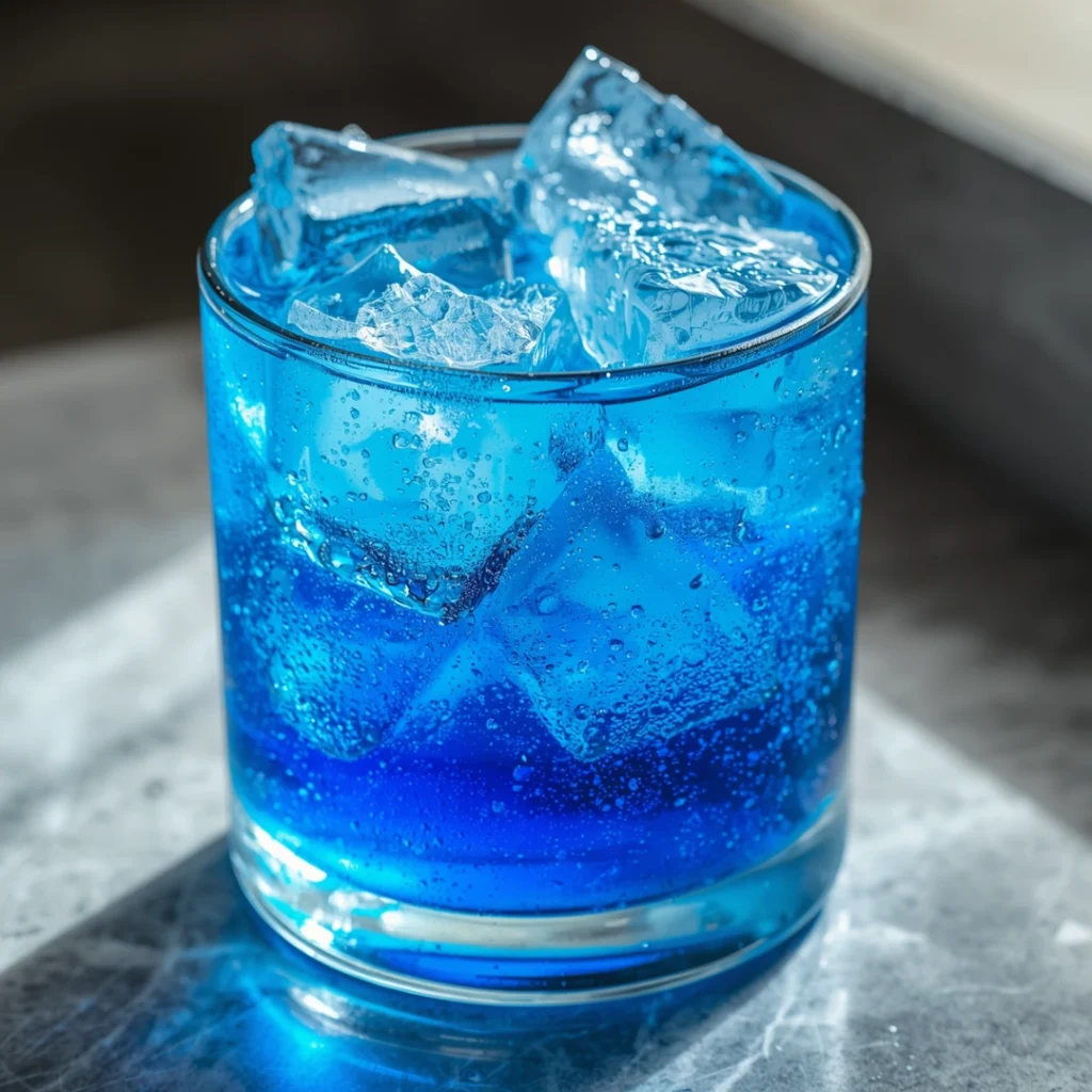 Blue Lagoon Mocktail 1