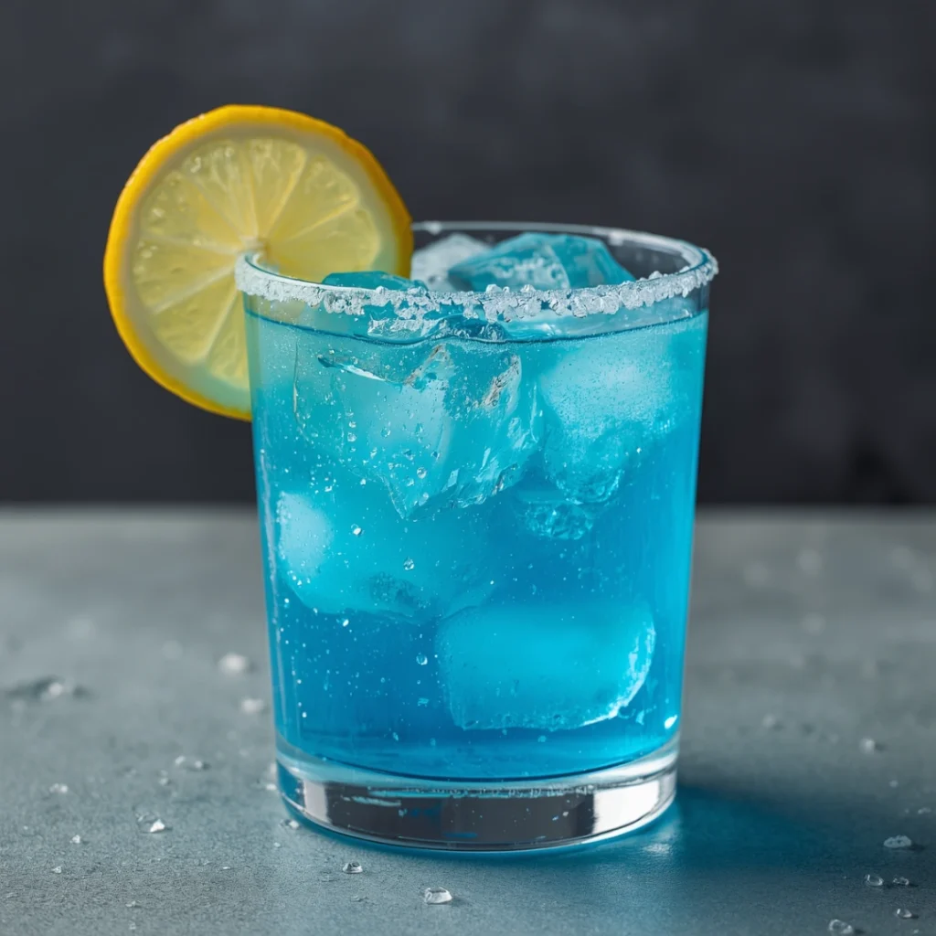 Blue Lagoon Mocktail Nonalcoholic