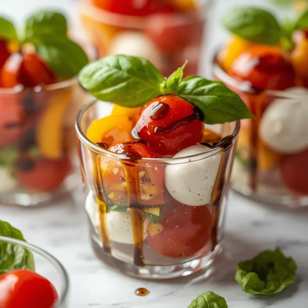 Caprese Salad Cups