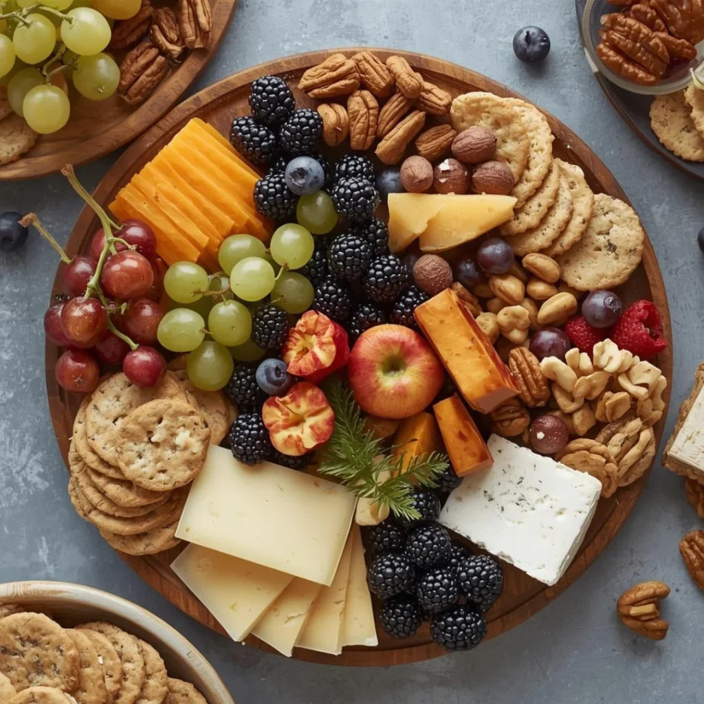 Cheese and Crackers Board