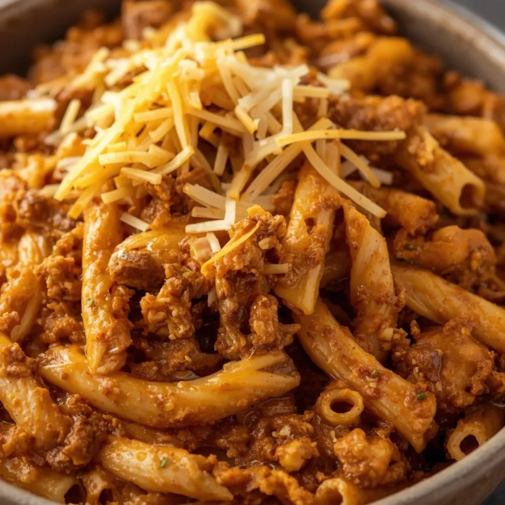 Cheesy Taco Pasta