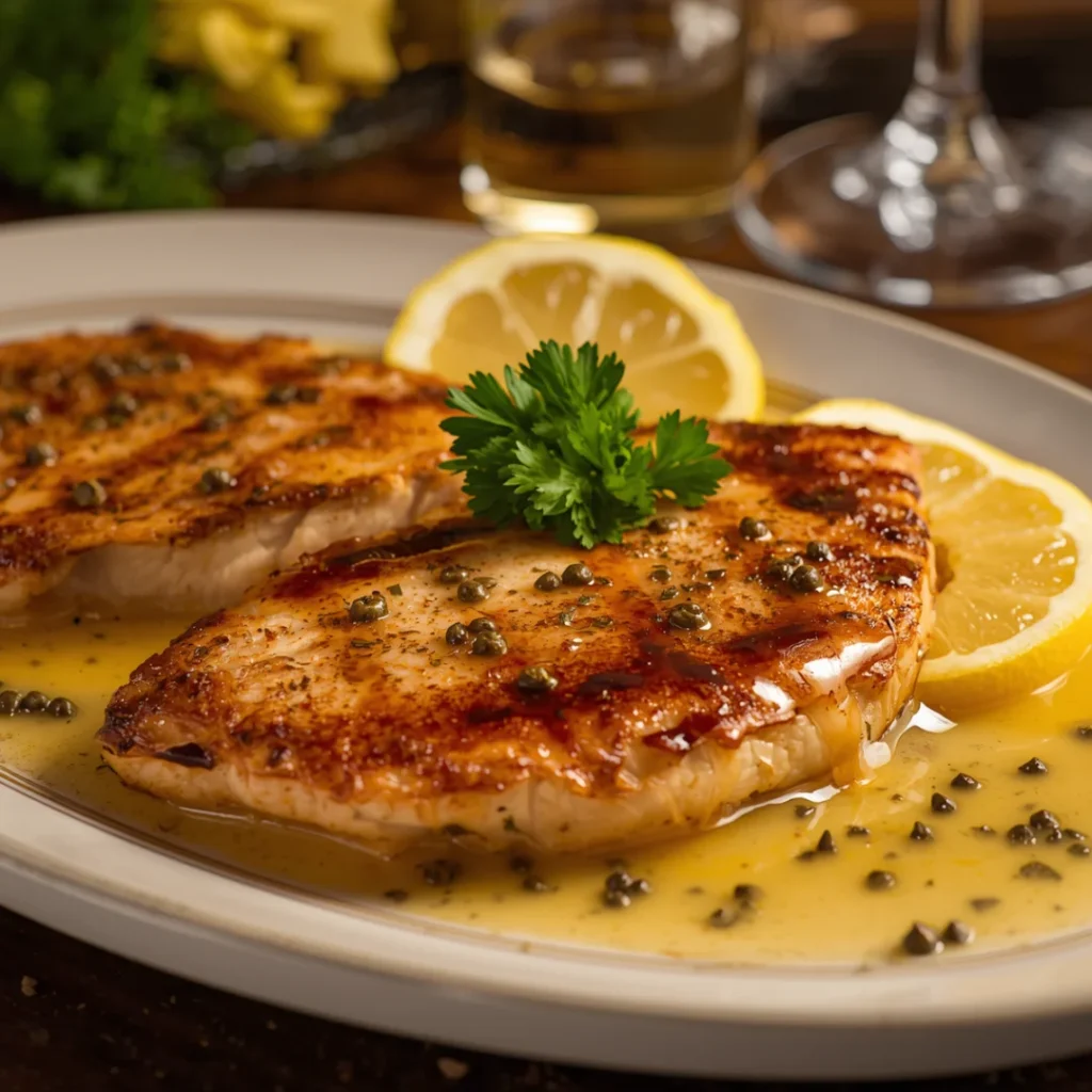 Chicken Piccata with Lemon Sauce