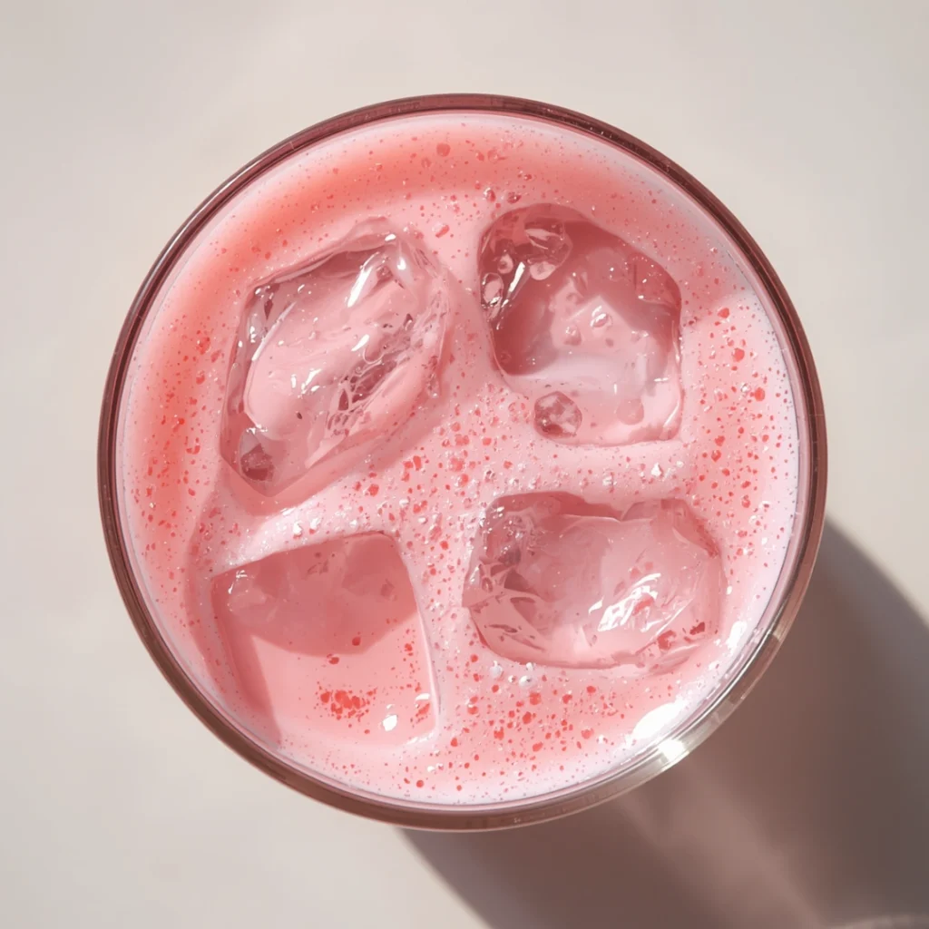 Chilled Rooh Afza Milk