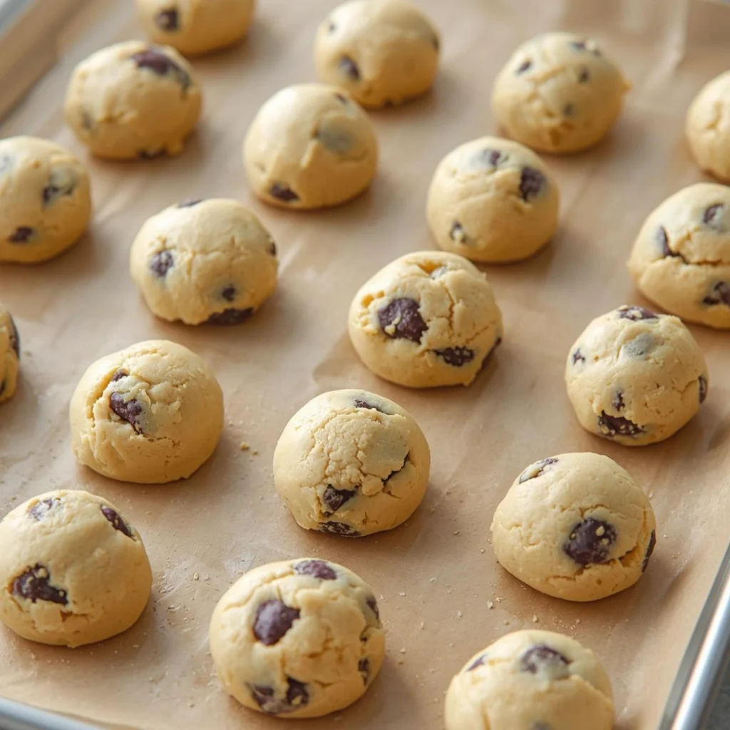 Cookie Dough Prep Ahead Bake Later