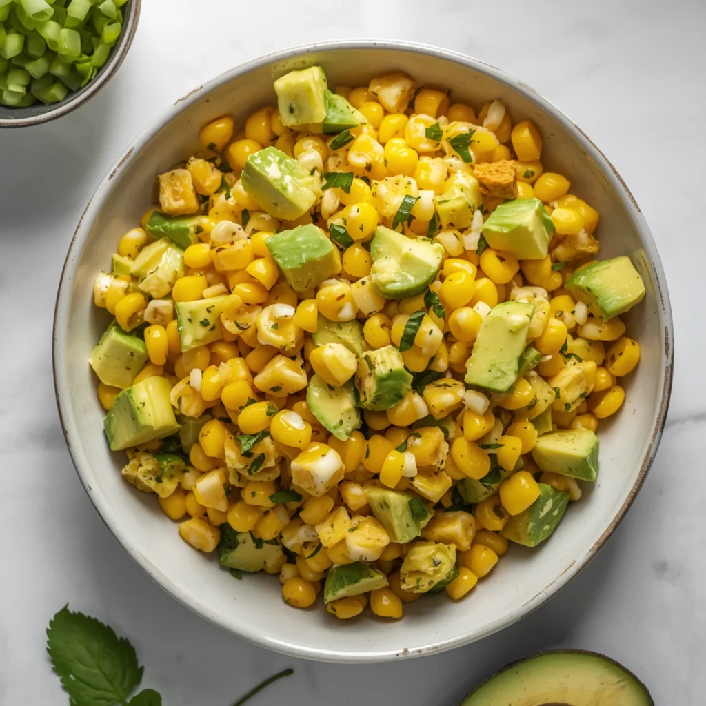 Corn Avocado Salad